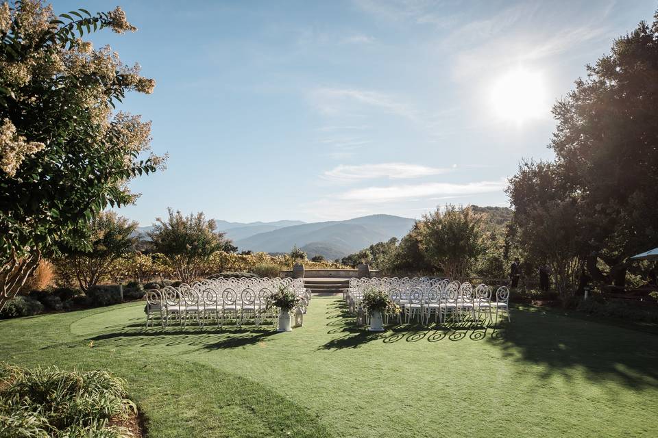 Ceremony on the mountains