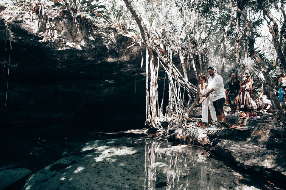 Cenote Elopement