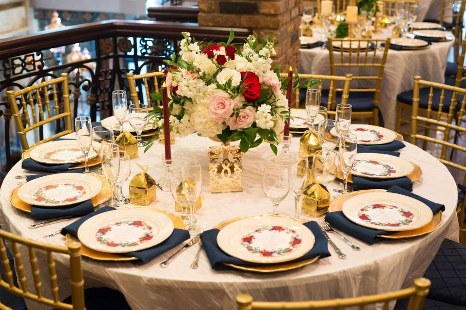 Wedding guest table