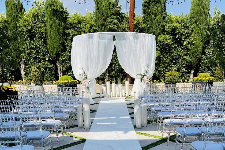 Ceremony at the Courtyard