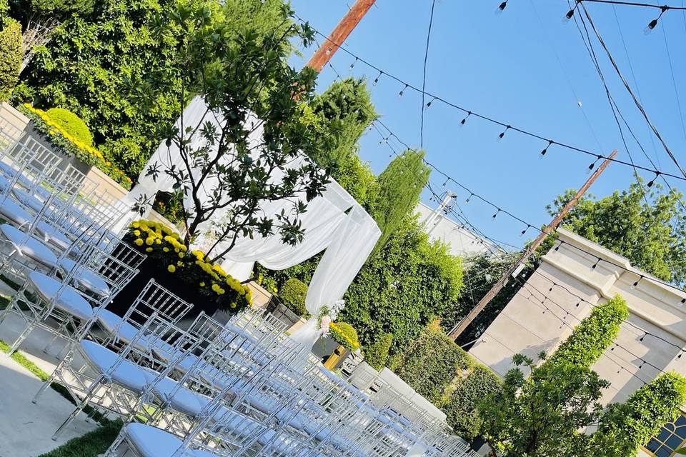 Ceremony at the Courtyard