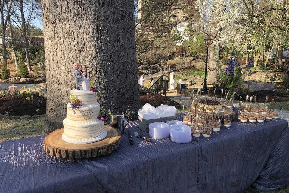 Cake and Dessert Table