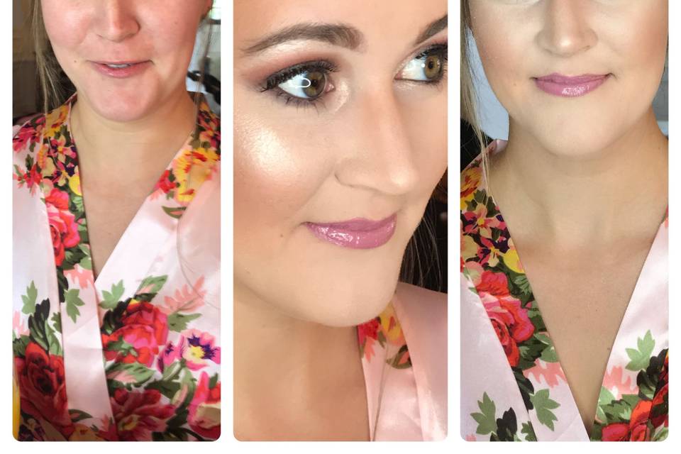 Full face makeup