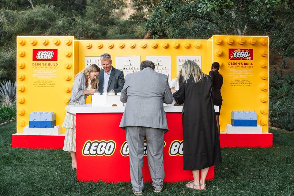 Interactive Lego Guest Book