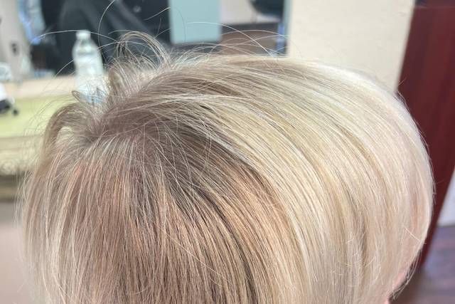 Silver hair