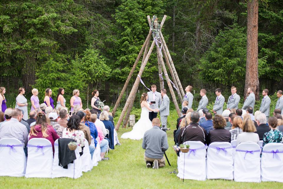 Tipi altar