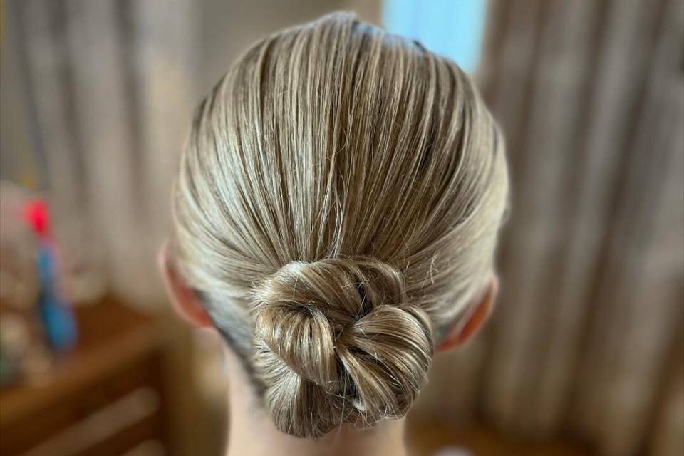 Trendy Low Bun