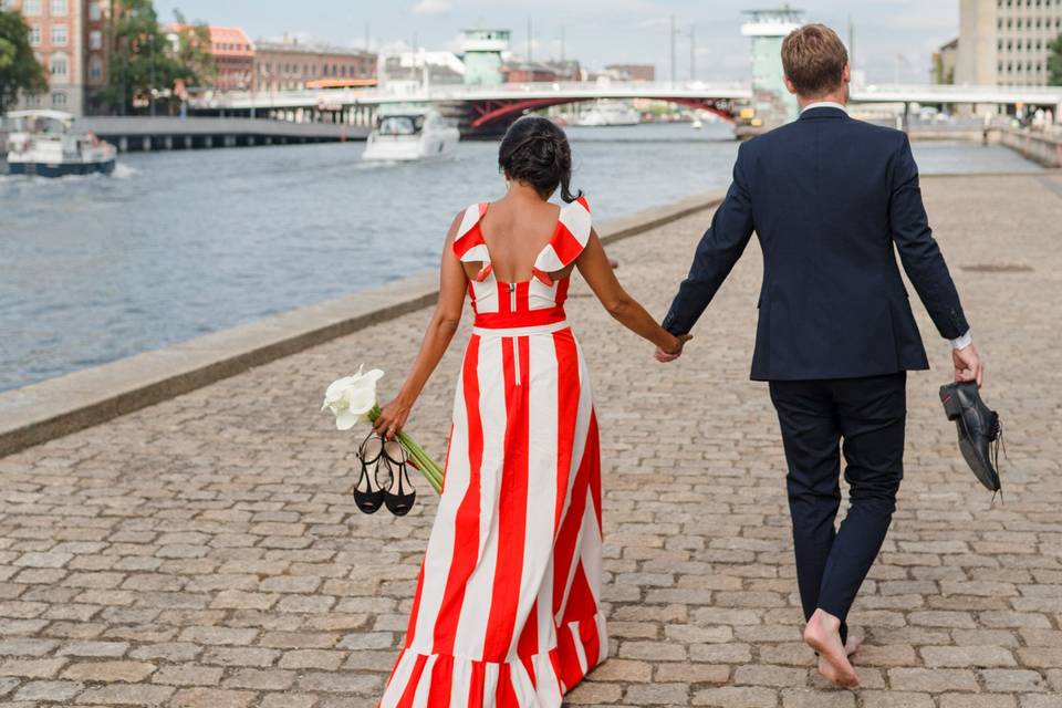 A wedding in Copenhagen