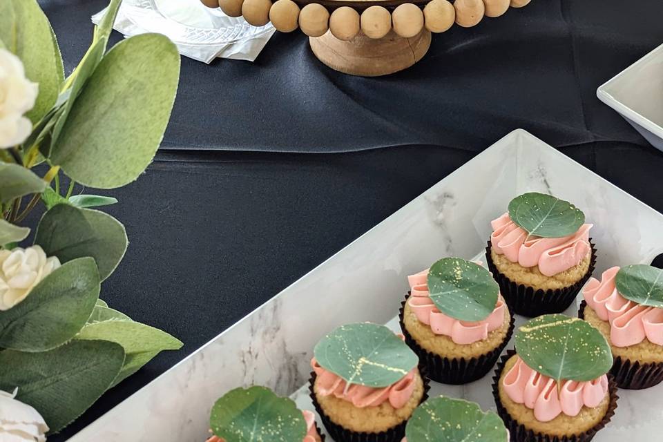Eucalyptus cupcakes
