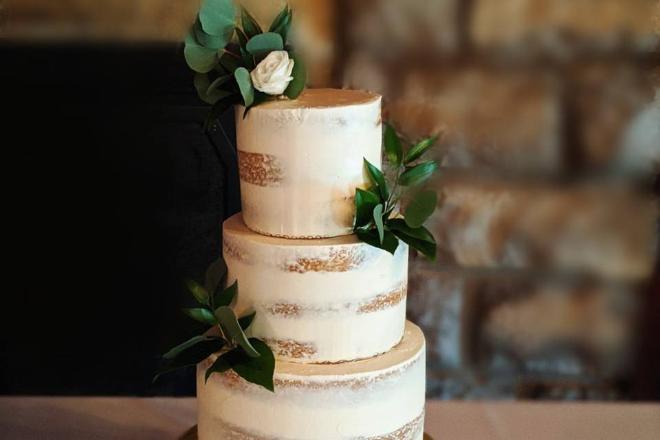 Vanilla wedding cake