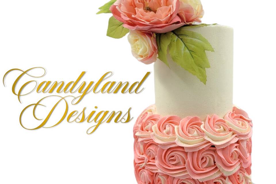 CANDYLAND WEDDING - Decorated Cake by Ana Remígio - - CakesDecor