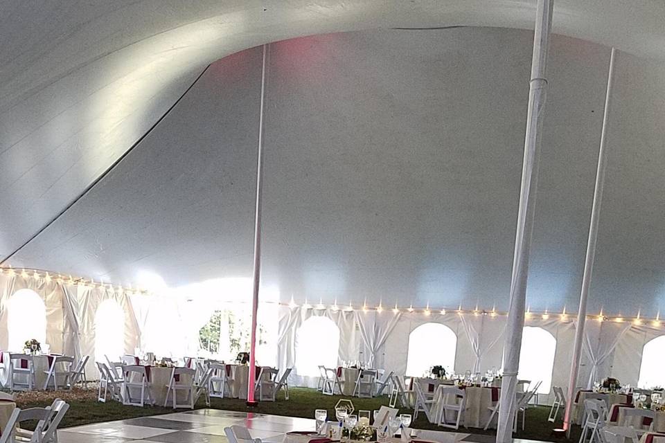 Tent and Dance Floor