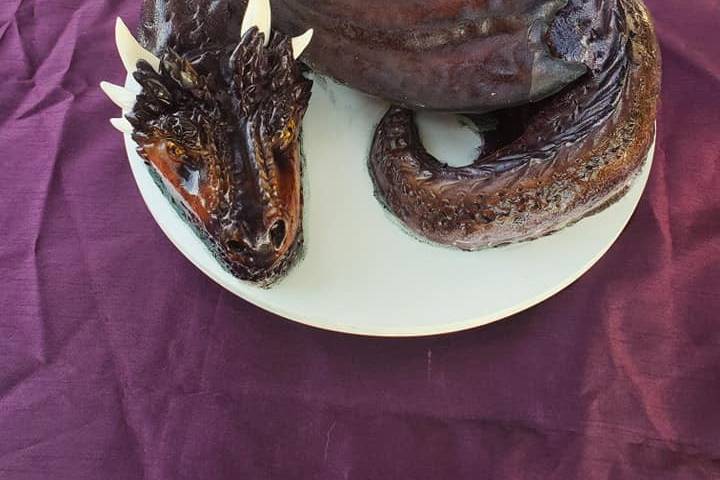 Dragon grooms cake