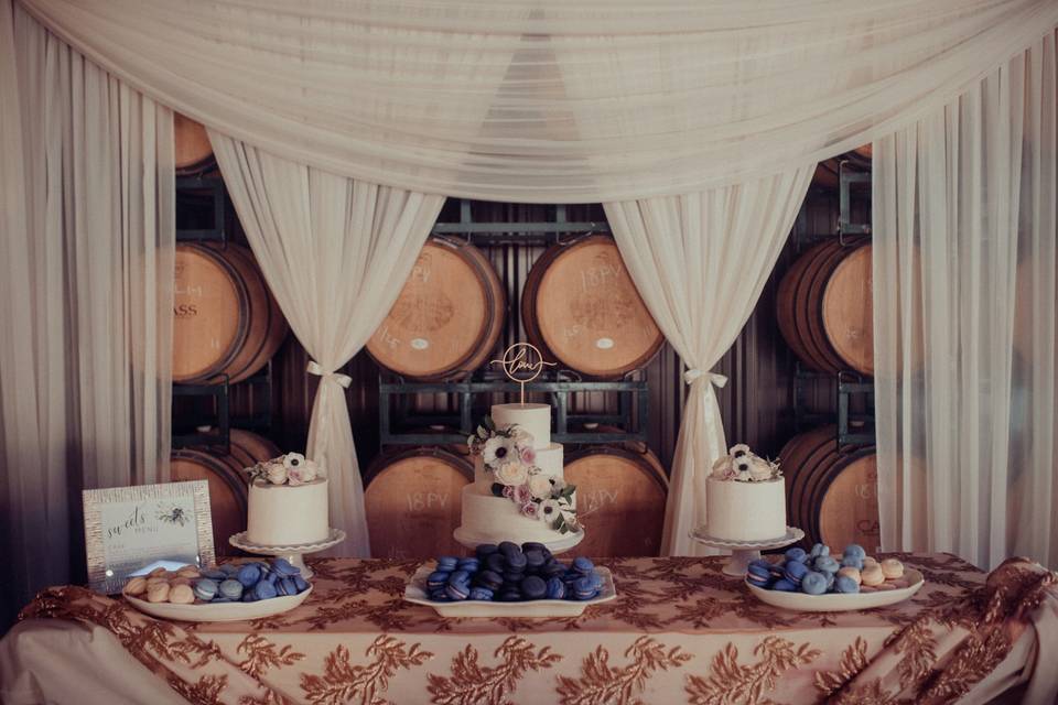 Cake Table | CASS Winery
