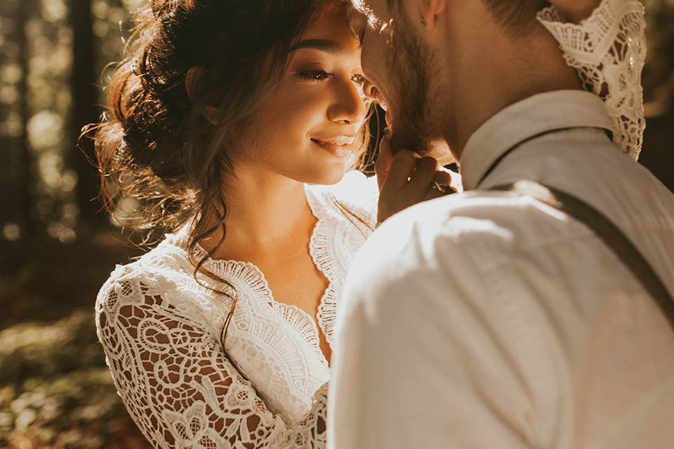 Hair for Engagement Photos