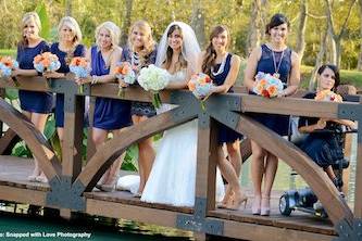 Photo courtesy of Snapped with Love Photography
Bride and Bridal Party makeup done by Makeup by Keri Ann