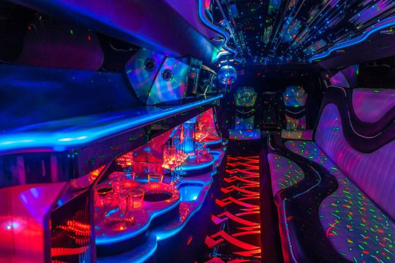 Limousine interior