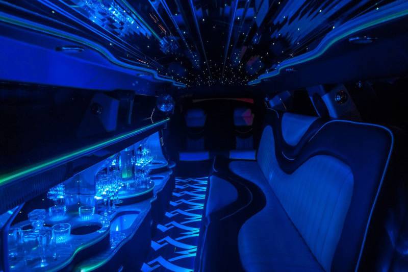 Limousine interior