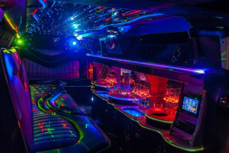 Limousine interior