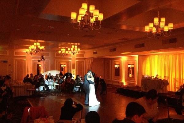 Couple dancing