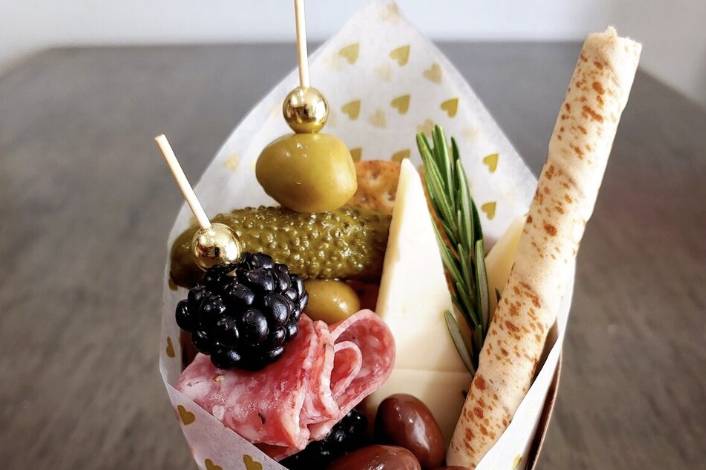 Charcuterie in a cup