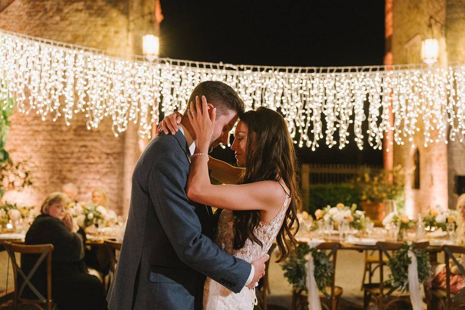 Bride and Groom with Sunglasse