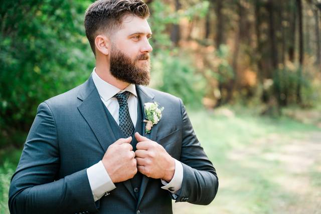 Groom portait