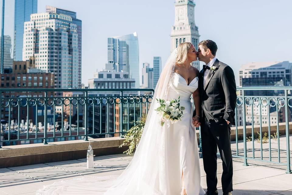 Boston Harbor Background