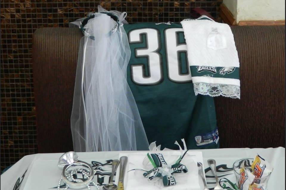 Eagles bridal shower