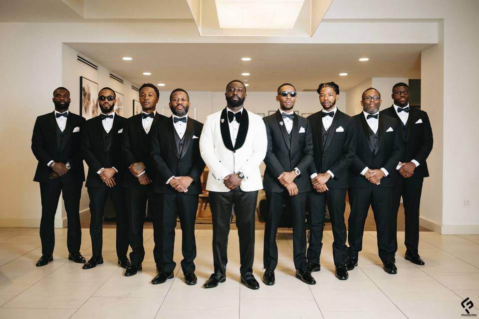 The wedding party