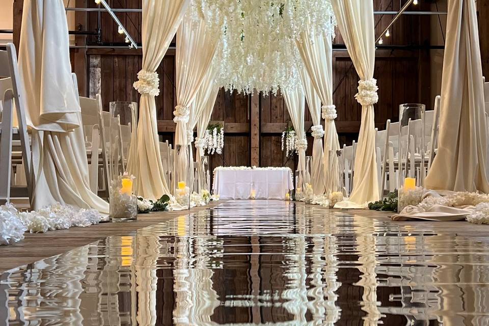 Floating Wisteria Walkway