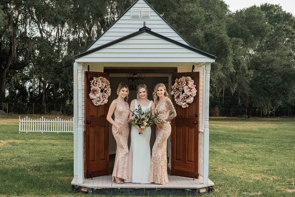 Bridesmaids and Chapel