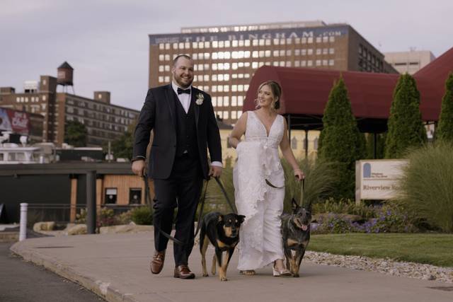 Strolling with the pups