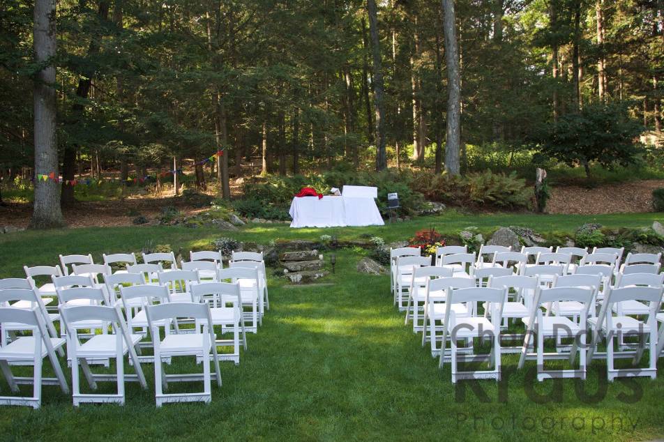 Wedding setup
