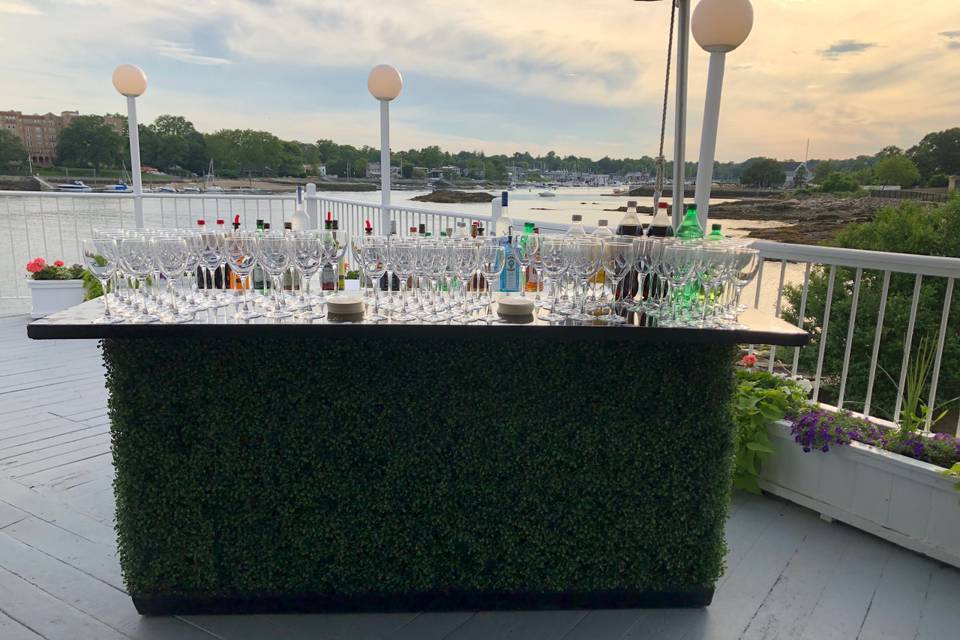 Outdoor setup