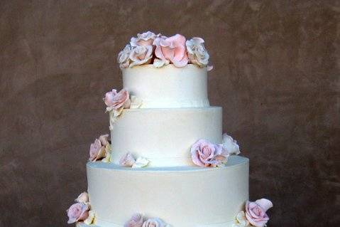 Five tier cake