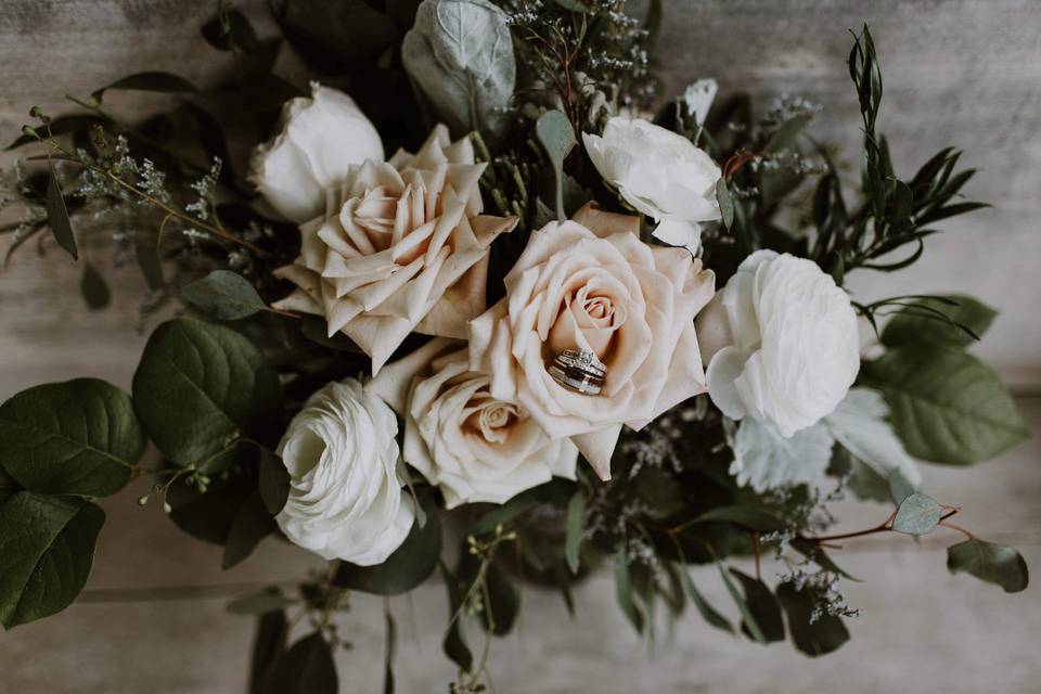 Blush Bouquet Bridal Party