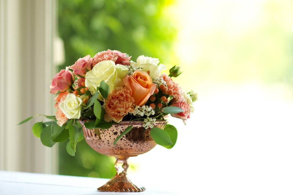 Burgundy Bridal Bouquet
