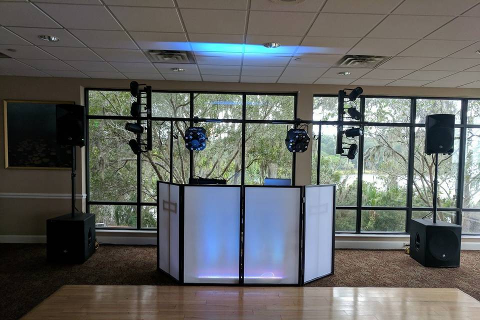 DJ setup