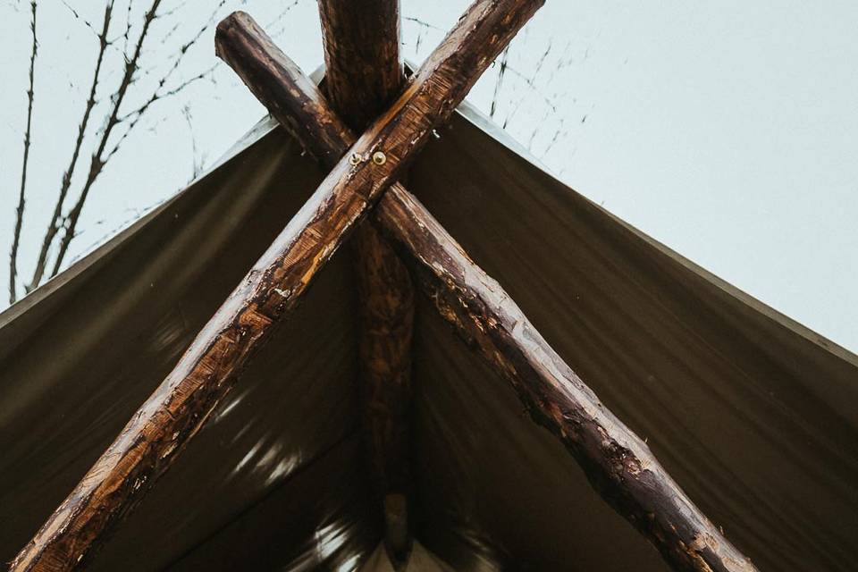 Couple at Tent