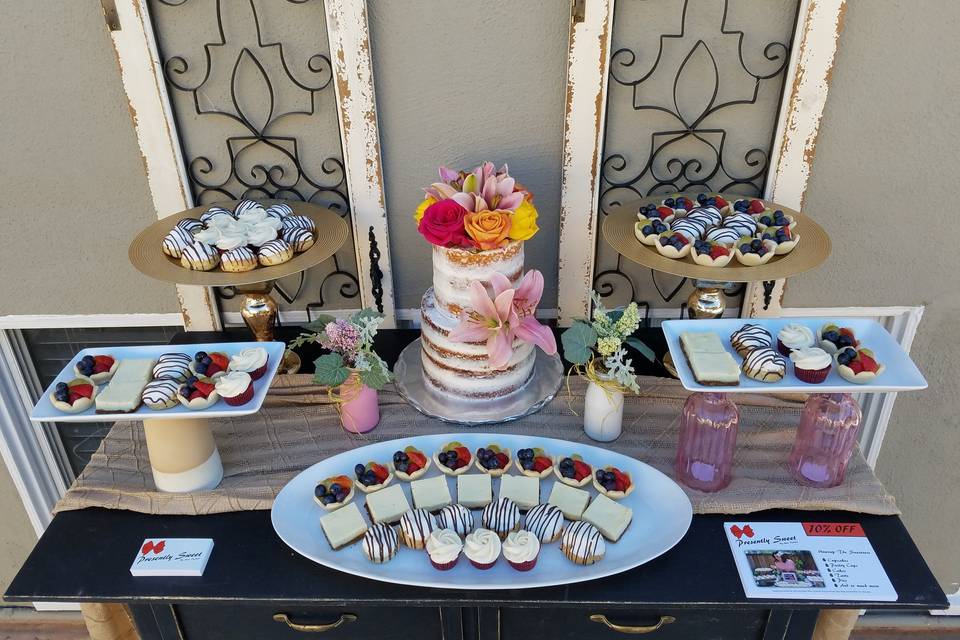 Colorful Dessert Table