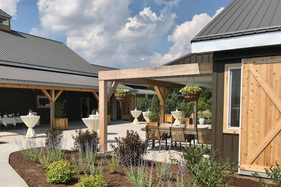 Reception and ceremony barn