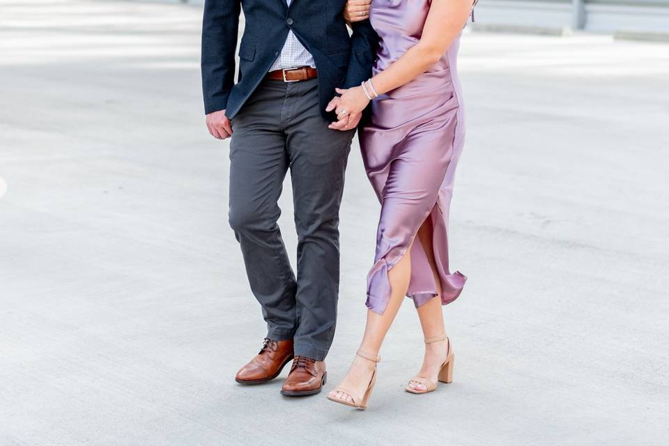 Rooftop Engagement Shoot