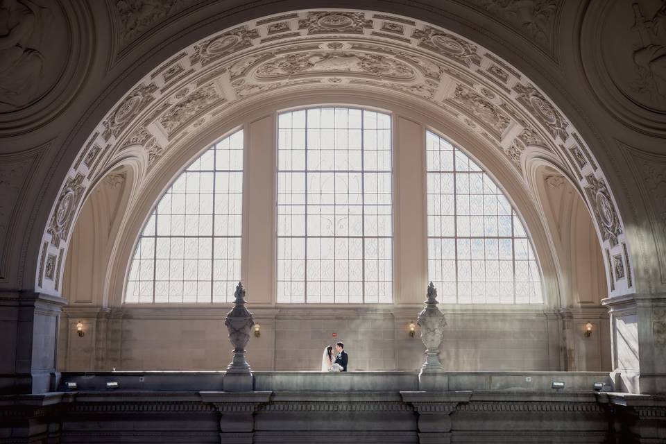 Wedding Ceremony at San Franci