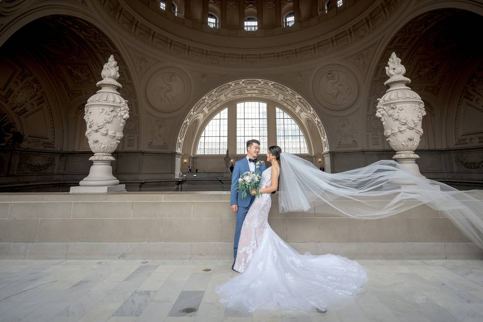 Wedding Ceremony at San Franci