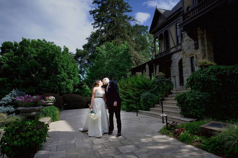 Intimate wedding moments photo