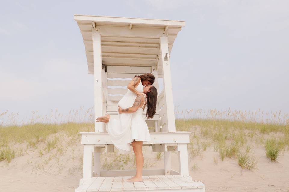 Carolina Beach Wedding