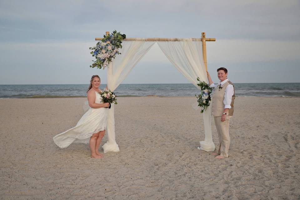 Carolina Beach Wedding