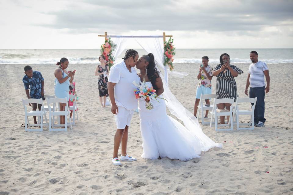 Carolina Beach Wedding