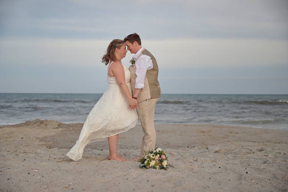 Carolina Beach Wedding